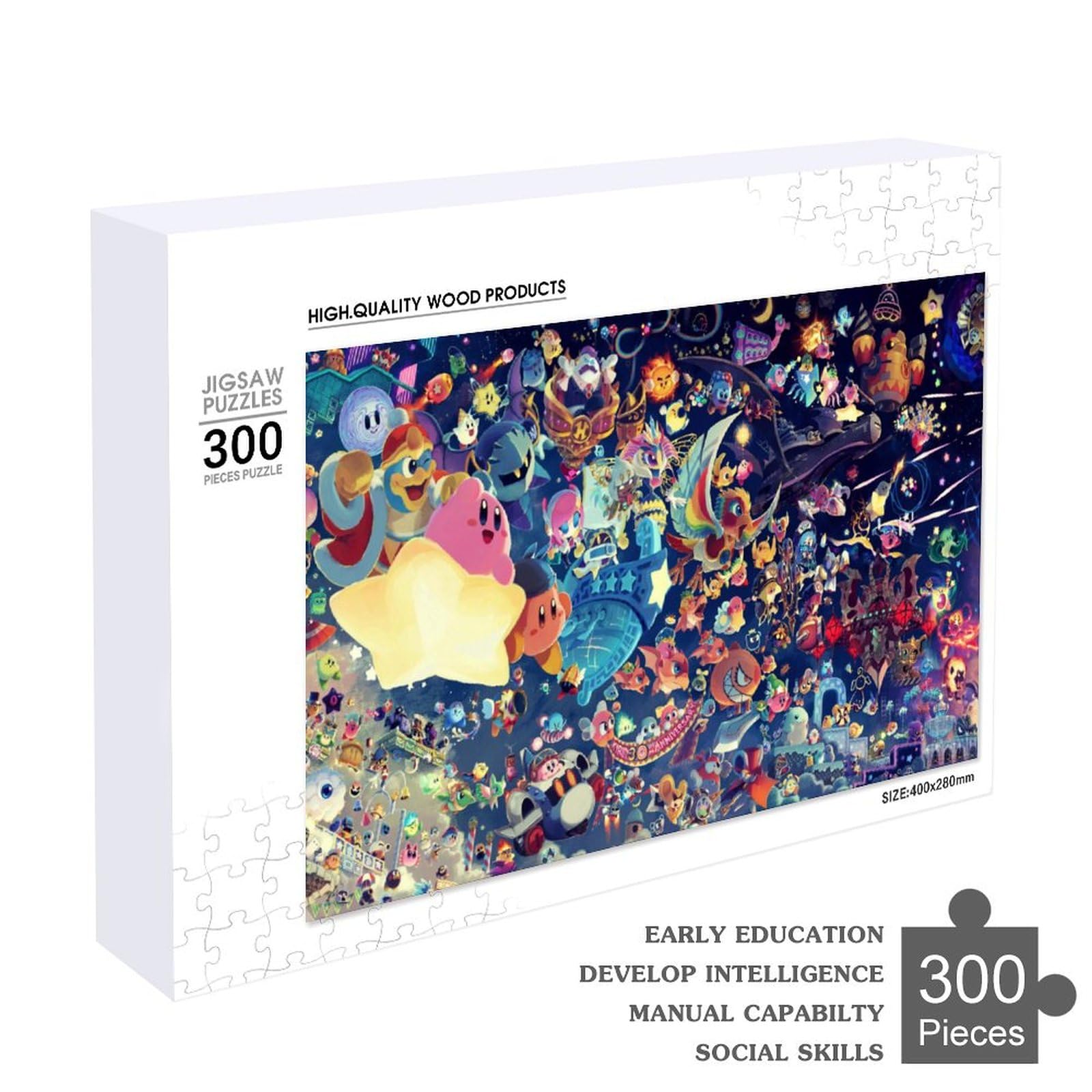 Amazon.co.jp: 星のカービィ ジグソーパズル 300/500/1000ピース 木製